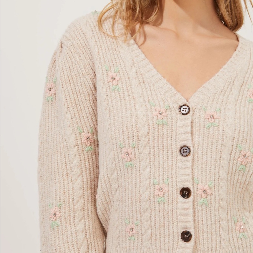 ASTR Tea Party Cardigan - Picture 3 of 5